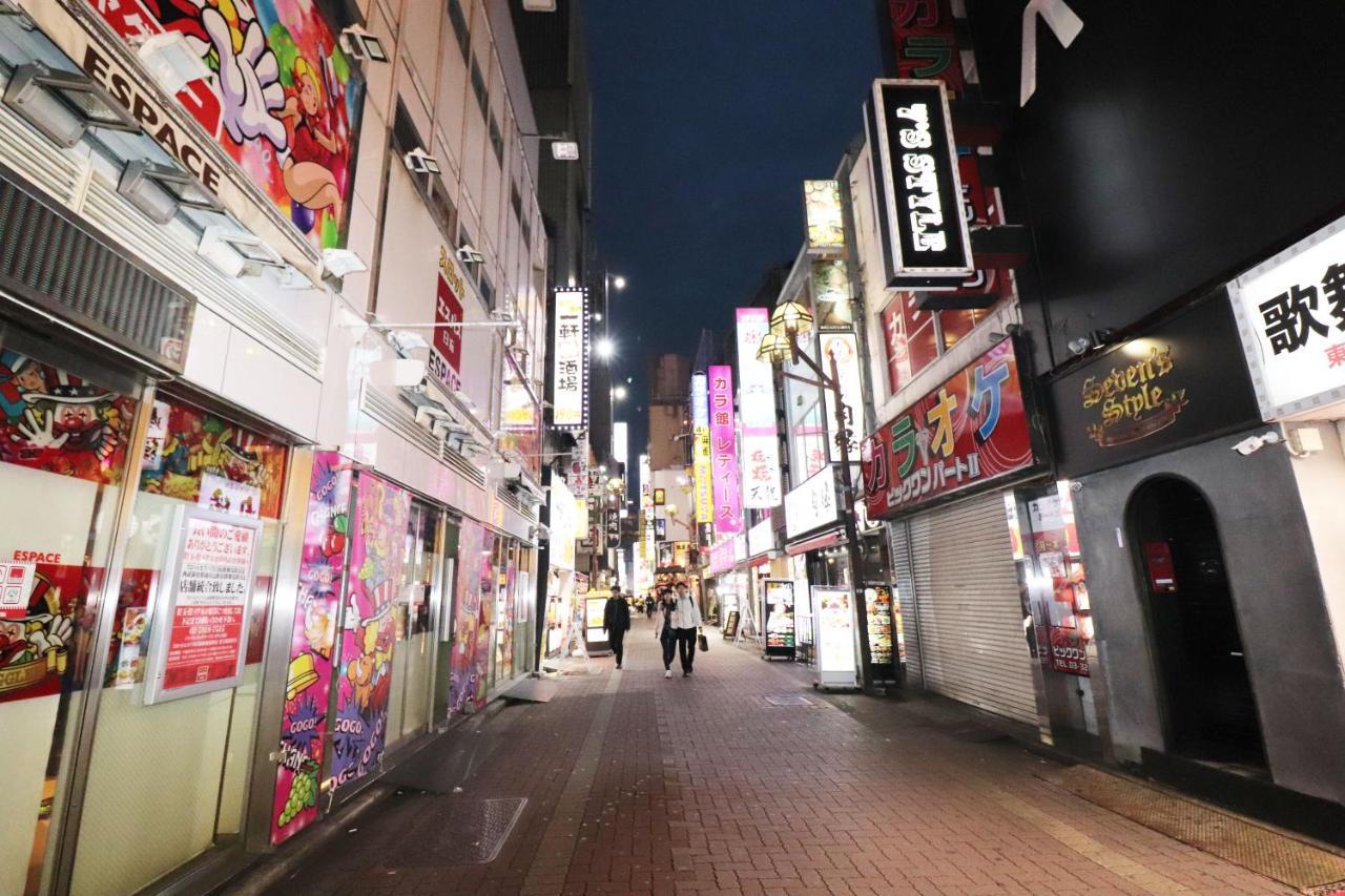 Hotel Yuyukan Center Of Kabukicho, Shinjuku Präfektur Tokio Exterior foto